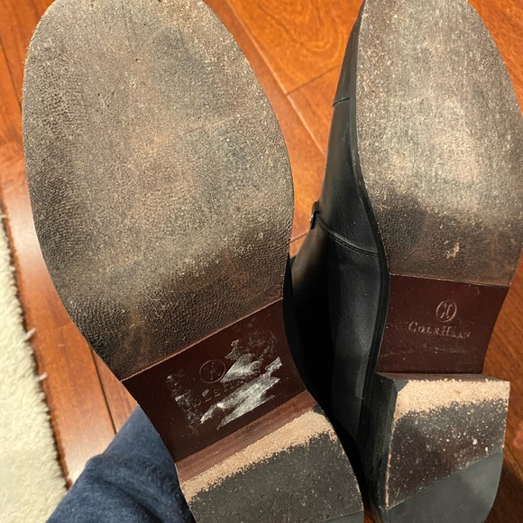 Cole Haan shearling ankle boots - Picture 5 of 6